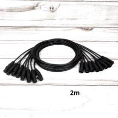 CANARE L-2T2S XLRケーブル 2m 8本セット Canare L-2T2S | Redco Audio