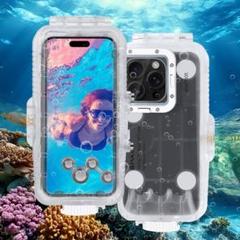 iPhone 16 Pro専用 防水ケース 40メートル