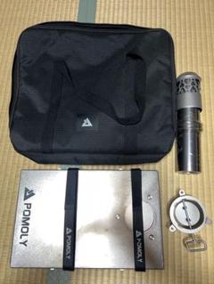 POMOLY ポモリー T1 Mini チタンテントストーブ 超軽量2.1kg POMOLY T1 mini 3 チタンテントストーブ
