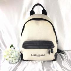 バレンシアガ バックパック キャンバス×レザー 美品☆