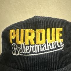 Purdue Boilermakers コーデュロイキャップ 80s 90s