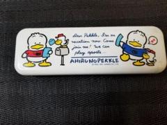 あひるのペックル　ダストボックス　ゴミ箱　サンリオ　旧ロゴ　1991年製　レア あひるのペックル ダストボックス ゴミ箱 サンリオ 旧ロゴ 1991