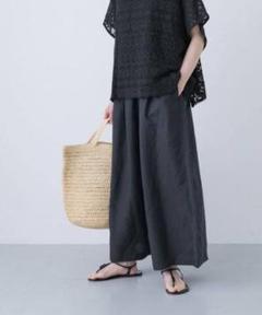 新品未使用　かぐれ　リネンボリュームパンツ　ベージュ かぐれ パンツ リネンボリュームパンツ レディース : ZOZOTOWN