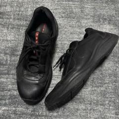 プラスポ　prada sports レザースニーカー サイズ8のサムネイル