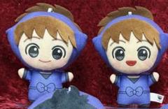 忍たま乱太郎　ナムコ限定 箔押し　ミニアートパネル×2・ぬいぐるみキーホルダー 劇場版 忍たま乱太郎 ドクタケ忍者隊 ナムコ 箔押しミニアート