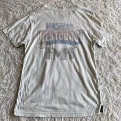 【古着】T.M.T　染み込みプリント　ロゴTシャツ　S　キムタク濱田岳