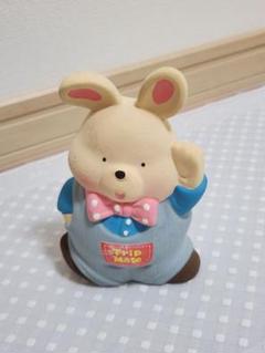 昭和レトロ ポップ ウサギの貯金箱 インテリア 置き物