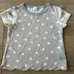 Knit planner 水玉 Tシャツ 100
