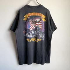 90s USA製 HOOTERS Bike Week プリントTシャツ フェード