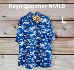 ダ*ド様 【新品未開封】7／１限定ロサンゼルス・ドジャースハワイアンシャツL 希少品】7／1限定 ロサンゼルス・ドジャース ハワイアンシャツ