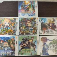 世界樹の迷宮シリーズ 3DS ソフト 7本セット