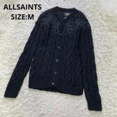 All Saints - ALLSAINTS オールセインツ カーディガン M 黒 【古着】【中古】 All Saintsのフリマアイテム一覧
