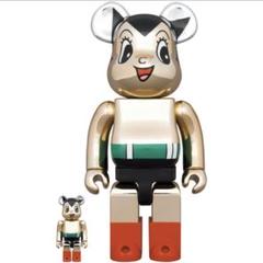 BE@RBRICK 鉄腕アトム CHROME Ver.400%100%のサムネイル