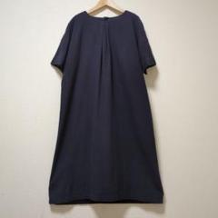 美品パラスパレス 藍染半袖ワンピース パラスパレスインディゴ半袖ワンピース - メルカリ