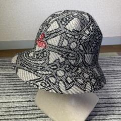 【未使用品】ヴィヴィアンウエストウッド オーブ総柄 バケットハット ブラック Vivienne Westwood - Vivienne Westwood オーブ 総柄 バケット