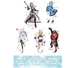 ホロライブ　3期生　アクリルスタンド ホロライブ 三期生 アクリルスタンドセット - メルカリ