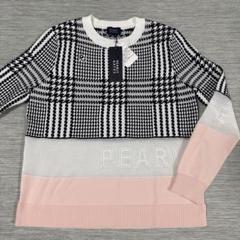新品　 PEARLY GATES レディース　薄手ゴルフセーター