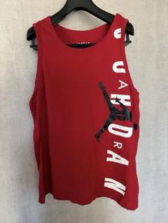 JORDAN レッド タンクトップ L