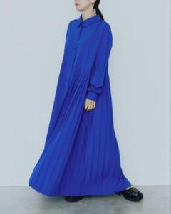 manana suerte プリーツシャツワンピースのサムネイル