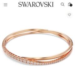 ぼぼ未使用品　SWAROVSKI スワロフスキー ピンクゴールド　バングル セール 21%OFF】スワロフスキー ブレスレット アクセサリー