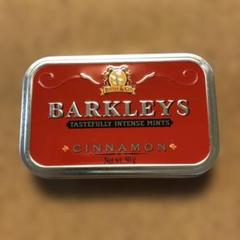 Barkleys シナモンミント 空き缶
