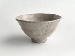 陶芸家　人間国宝　十代　三輪休雪　萩茶碗　萩焼　井戸茶碗　共箱　三輪休和 人間国宝 陶芸家 十代 三輪休雪 萩 茶碗 萩焼 抹茶碗 ソゲ