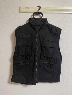 古着　レンジャーベスト　黒 フィッシングベスト 4ポケット 古着 レンジャーベスト 黒 フィッシングベスト 4ポケット - メルカリ