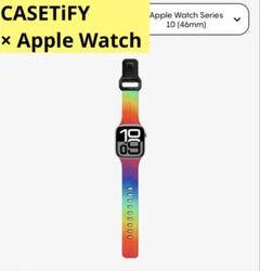 CASETiFY ケースティファイ Apple Watch バンド レインボー