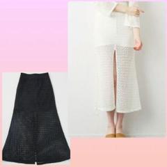 BASIC~ 2way Long Skirt - ROSARYMOON OFFICIAL WEB STORE