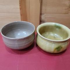 茶道具　茶碗　茶道　茶道道具　古民具　アンティーク　２個セット　おまとめ　お得 茶道具 茶碗 茶道 茶道道具 古民具 アンティーク 2個セット お