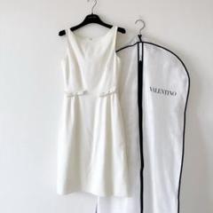 美品★RED VALENTINO★ヴァレンティノ★デートワンピース白40 美品☆RED VALENTINO☆ヴァレンティノ☆デートワンピース白40