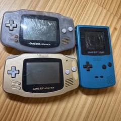 ⭕️ジャンク　ゲームボーイアドバンス　カラー　　本体　3台set