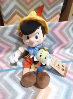 タグ付き ピノキオ ジミニー ぬいぐるみ 80周年 - メルカリ
