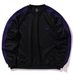 needles beams 別注23ss トラックスウェットクルーネックM