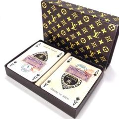 【美品・箱付き・シュリンク】ルイヴィトン／ノベルティ モノグラム トランプ 箱付き・シュリンク】ルイヴィトン／ノベルティ モノグラム