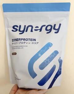【新品・未開封】シナジー　サイナープロテインココア　２袋 新品・専用軽量スプーン付】サイナープロテイン ココア味 2袋