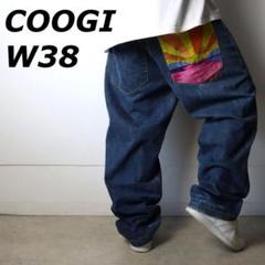 COOGIデニム　クージー　新品タグ付き COOGI クージー デニム ジーンズ Gパン ジーパン 刺繍 b系