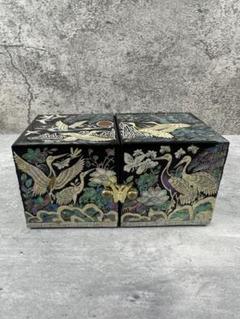 韓国伝統工芸品　螺鈿細工 ジュエリーボックス