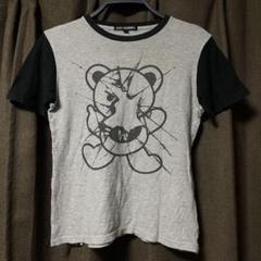 JOEY HYSTERIC クマTシャツ Lサイズ グレー/ブラック - メルカリ