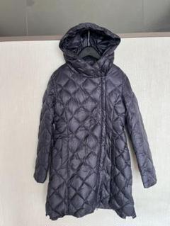 【美品】23区 32 ダークネイビー　ダウンコート　洗える　3WAY 32 23区 ダウン ダウンジャケット 「洗える」シレータフタ ロング