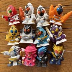 仮面ライダー　76体　指人形　ソフビ　まとめ売り 仮面ライダー フィギュア 指人形 ソフビ まとめ売り 特撮