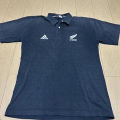 adidas オールブラックス ラガーシャツ Lサイズ