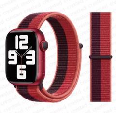 Appleウォッチ交換用スポーツループ ナイロンバンド38/40/41mm対応品