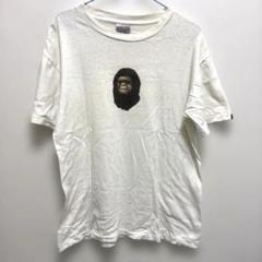 初期A BATHING APE 猿顔プリント 白T ジャマイカ製