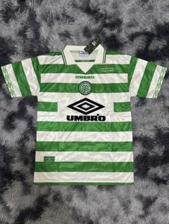 Celtic FC UMBRO シャツ ストライプ L