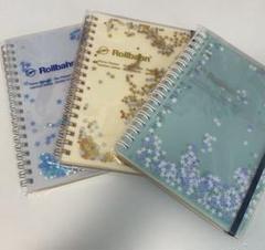 ロルバーン　グリッター　ポケット付きメモ　L　３冊セット　※匿名配送 ロルバーン グリッター ポケット付きメモ L 3冊セット ※匿名