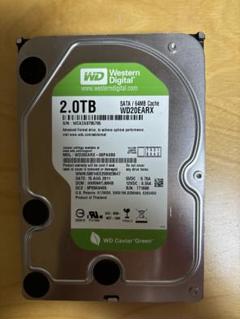 Western Digital HDD WD20EARX 2TB × 2台セット Western Digital WD20EARX-22PASB0 - 2TB 7.2K RPM 64MB Cache