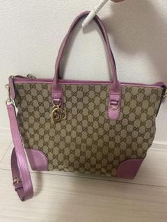 グッチ ダイアナ〕スモール トートバッグピンク レザー | GUCCI公式