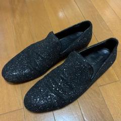 付属品完備❣️ JIMMY CHOO ジミーチュウ グリッター スリッポン JIMMY CHOO ジミー チュウ グリッタースリッポンシューズ