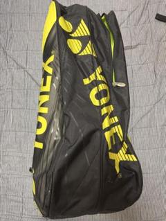 YONEX バドミントン ラケットバッグ ブラック/イエロー
